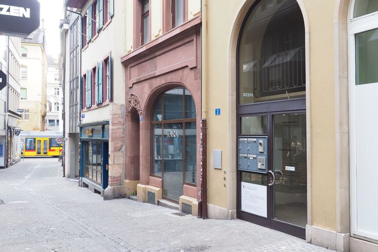 Kinderherzpraxis Basel eingang